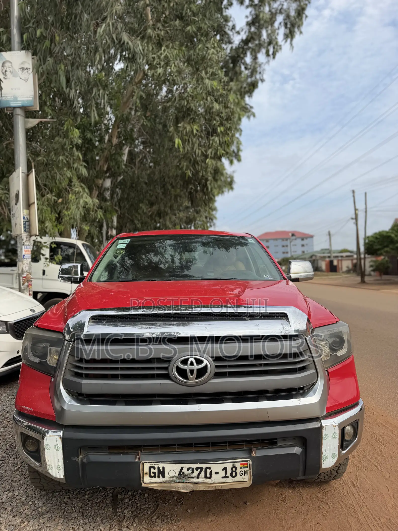 Toyota Tundra 2014 Red