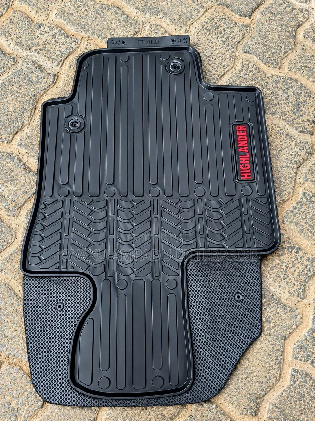 Toyota Highlander Heavy-Duty Car Floor Mat Set – Premium Rubber
