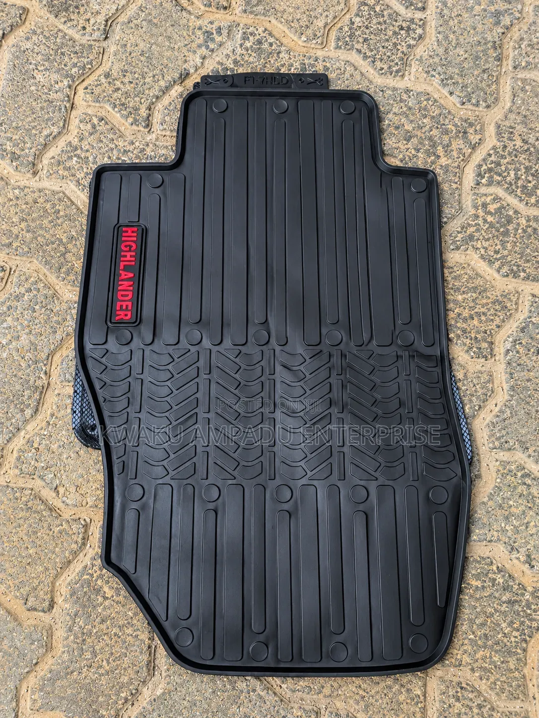 Toyota Highlander Heavy-Duty Car Floor Mat Set – Premium Rubber