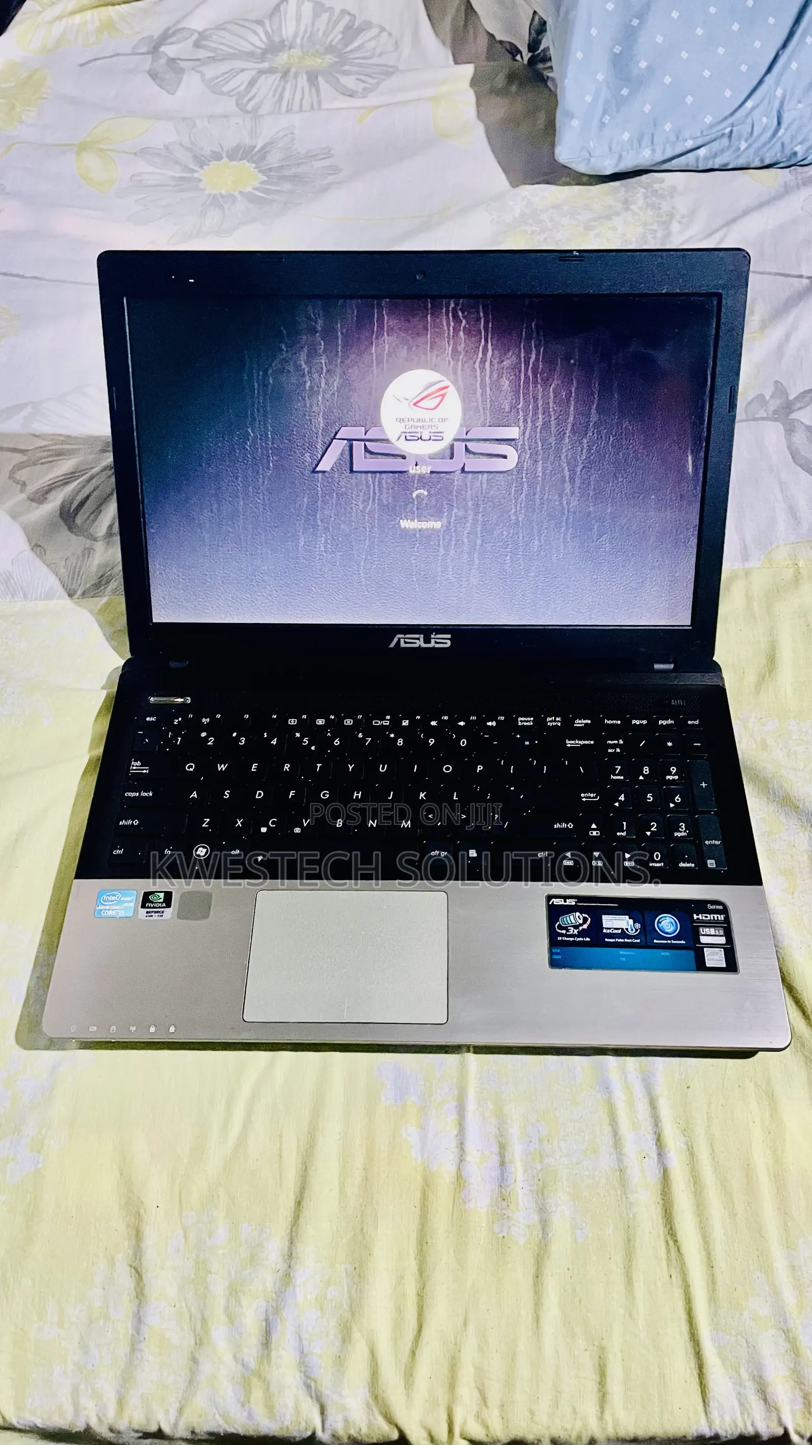 Laptop Asus K55VD 8GB Intel Core i5 HDD 750GB