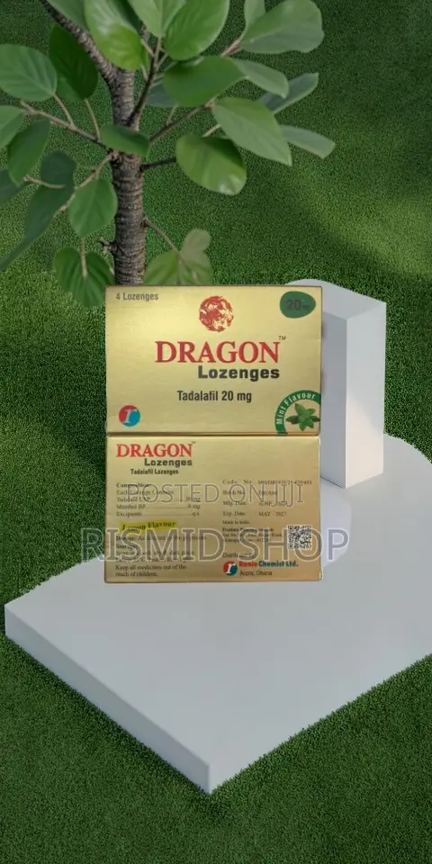Dragon Max Strength Lozenges – Ultimate Vitality Enhancement