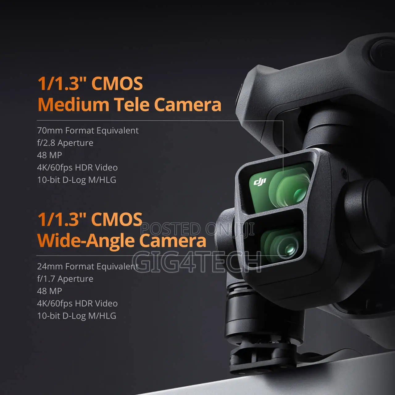 DJI Air 3S Fly More Combo (DJI RC 2) Drone