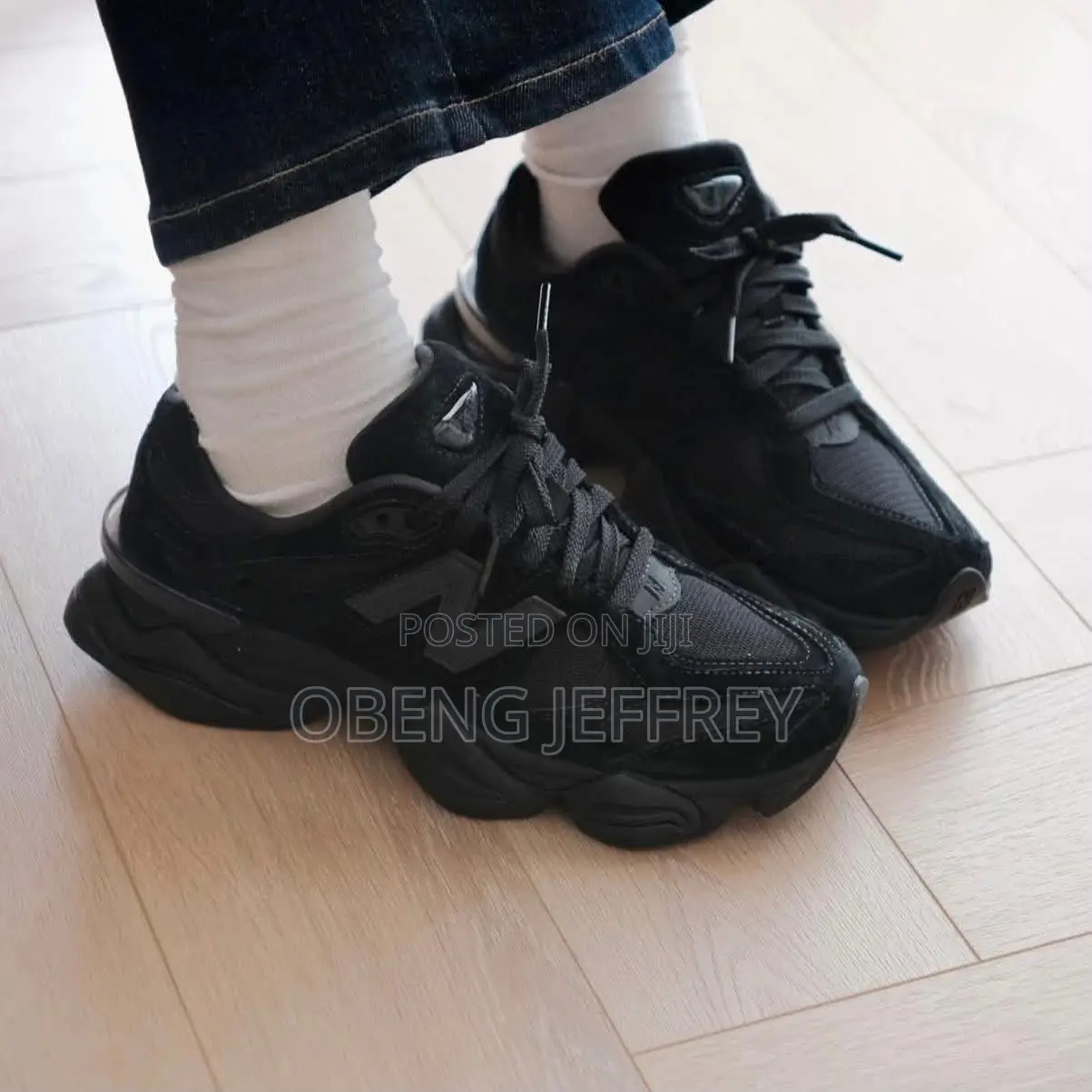 Original New Balance 9060 Triple Black