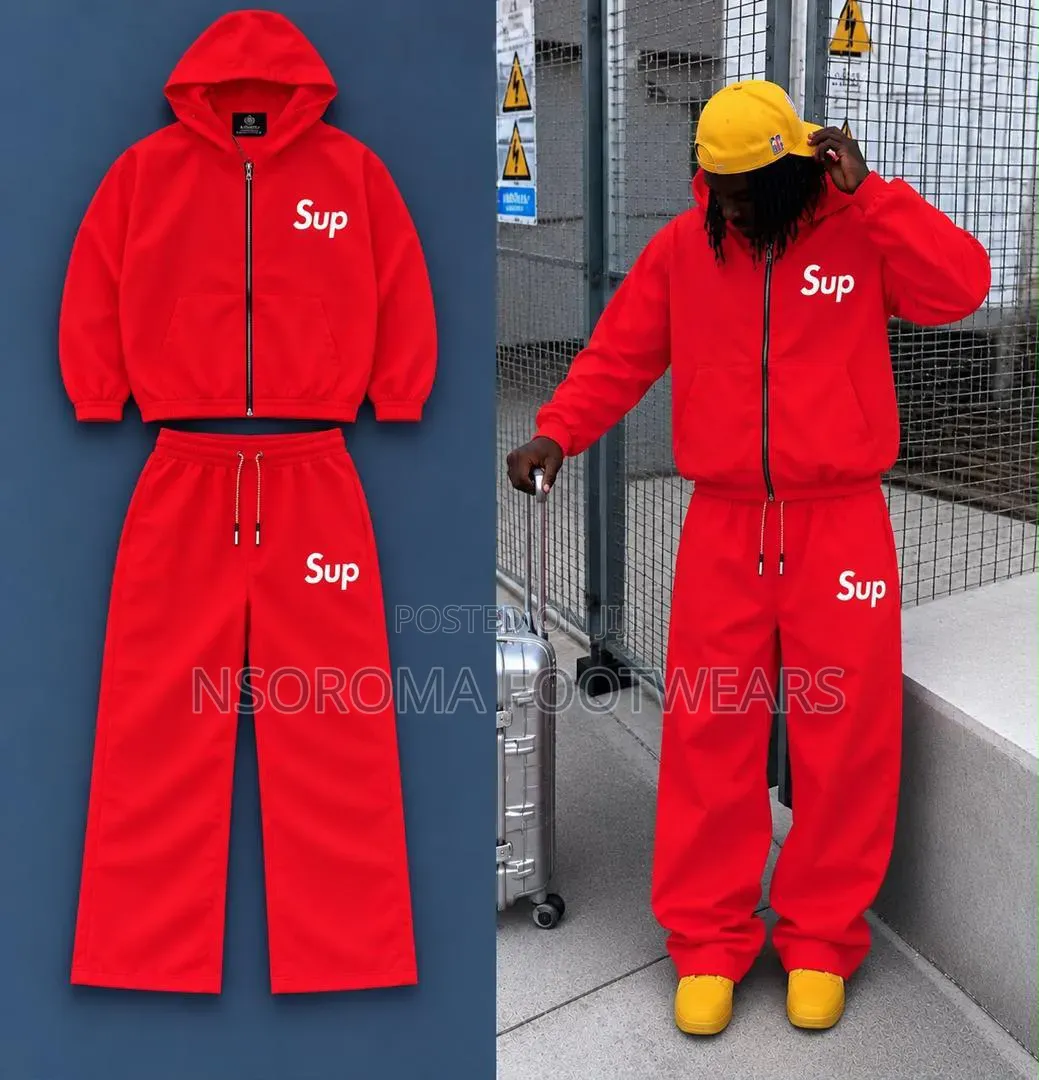 Supreme X Ducati Tracksuit Set – Premium Men’s 2-Piece Tracksuit