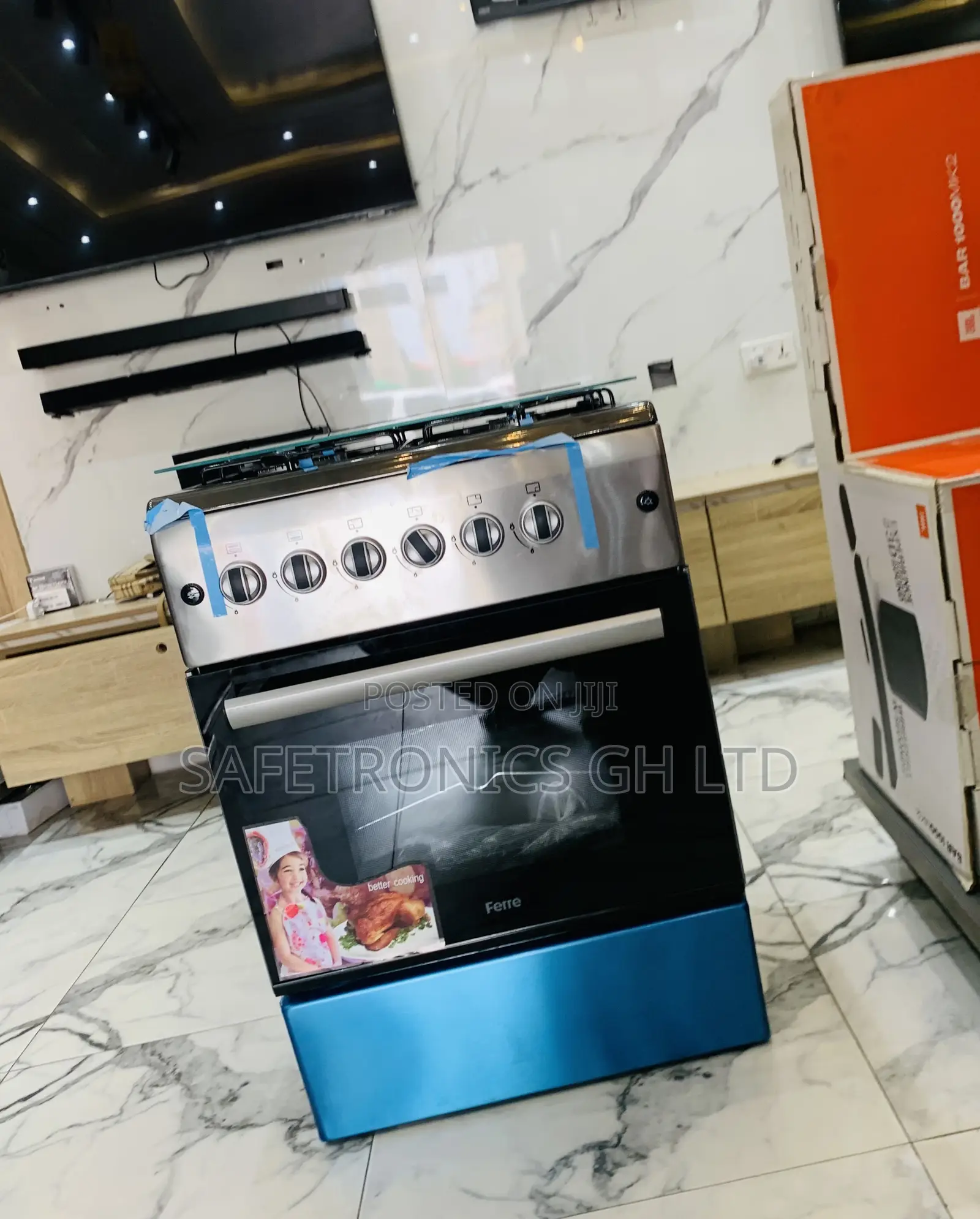Upgrade Your Kitchen With 4 Gas Ferre Grill Oven 60x60