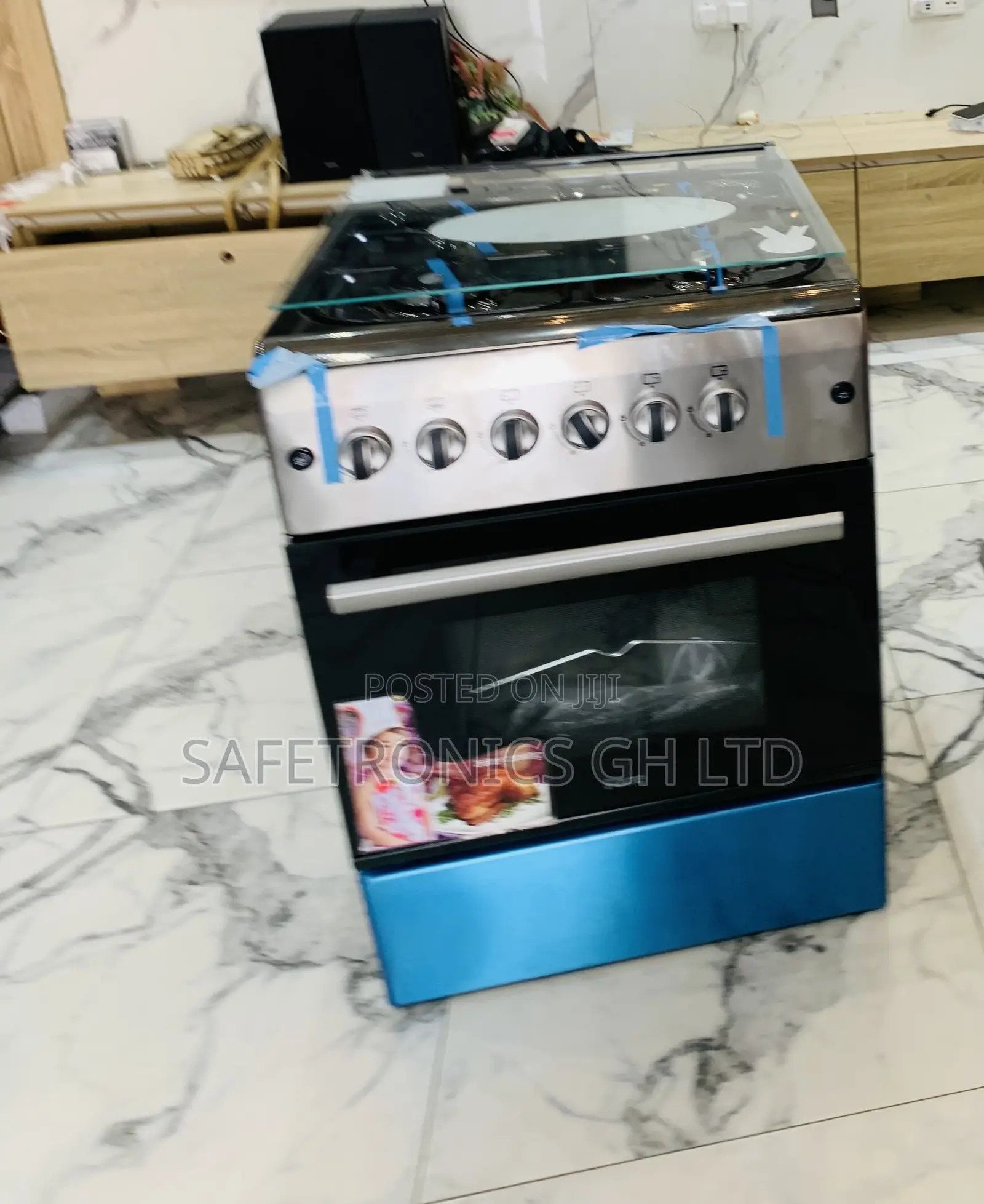 Choose Your Favorite Glass Lid 60x60 4 Gas Cooker Ferre