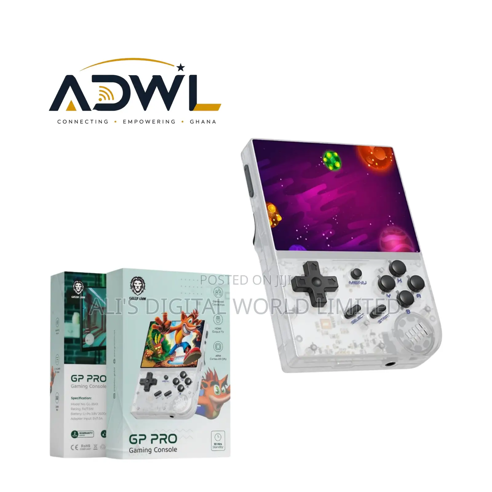 Green Lion GP Pro+ Gaming Console – Grey
