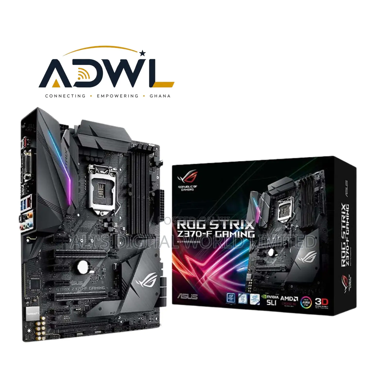 Motherboard ASUS Rog Strix Z370-F Gaming LGA1151 Z370 USB 3.1