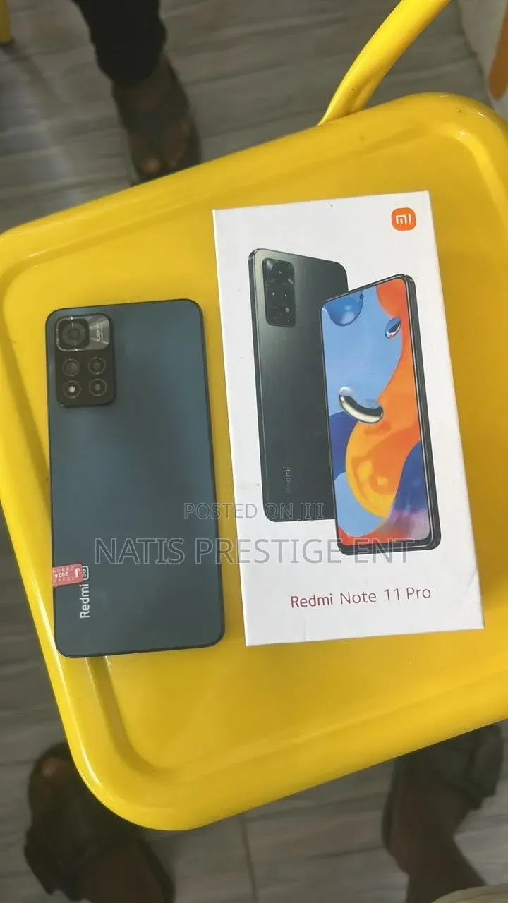 New Xiaomi Redmi Note 11 Pro 128 GB Black