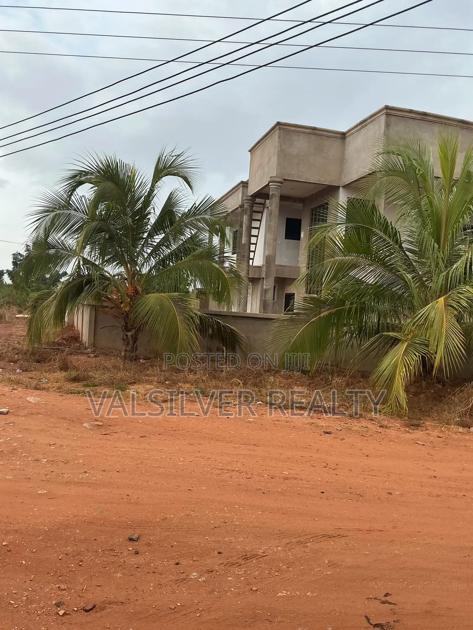 Titled ,Serviced and Demarcated Plots With Roads -Oyibi Sasabi