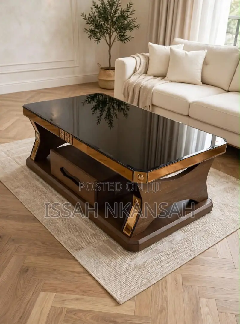 Walnut Brown + Coffee Table + TV Stand