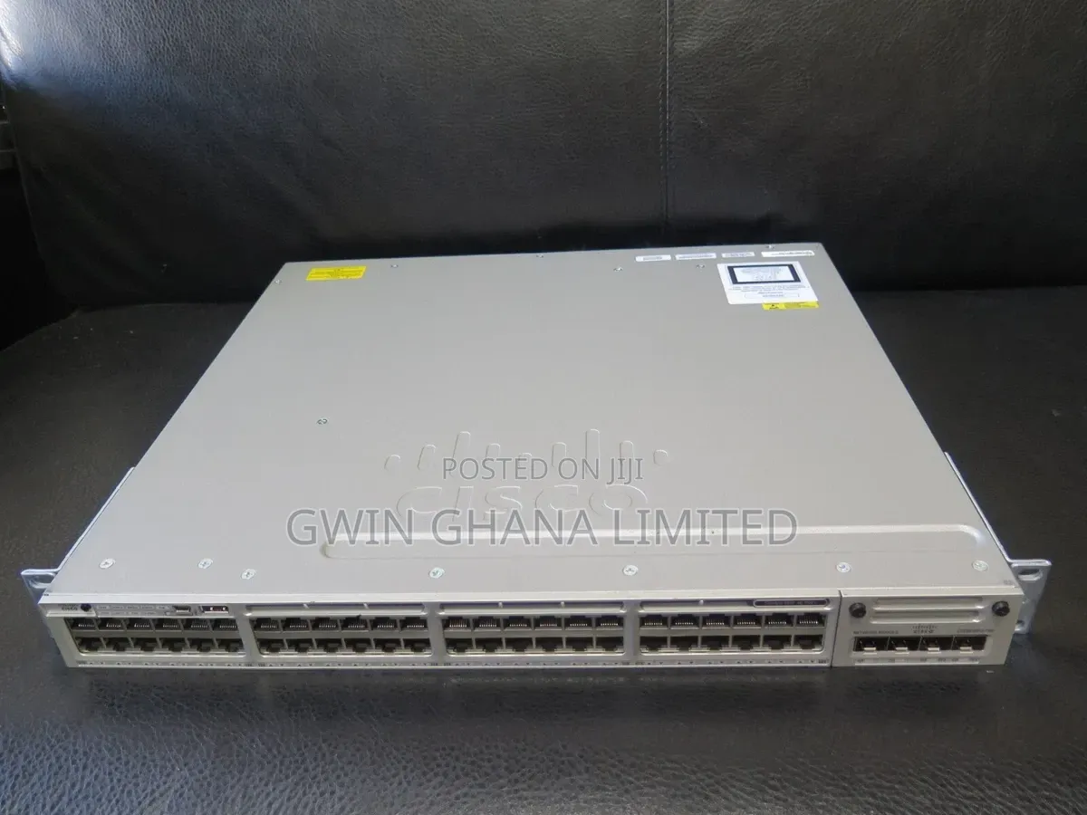 WS-C3850-48P-s, Cisco Catalyt Switch, 48x1G POE+/Layer 3/