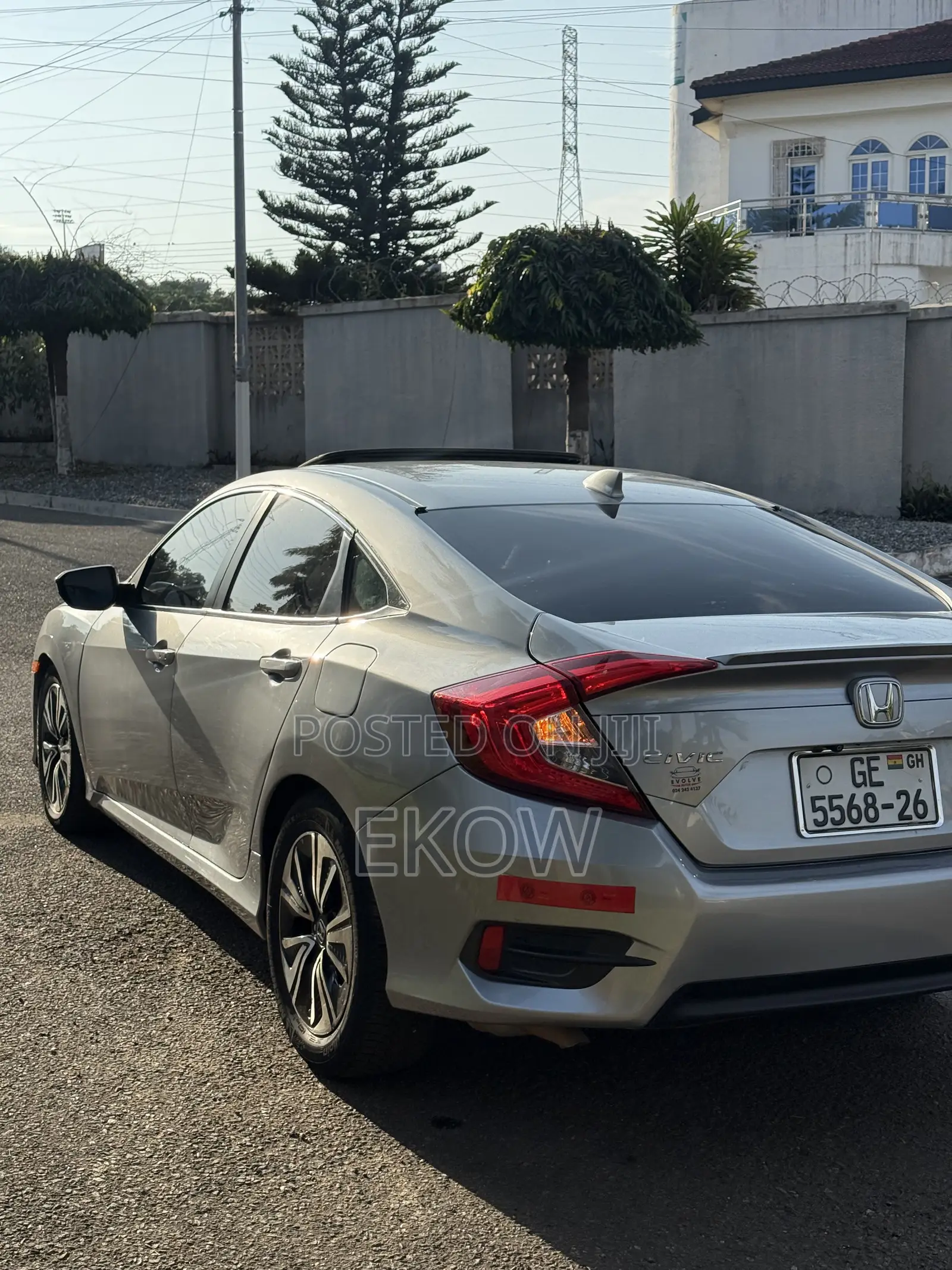 Honda Civic EX-T Sedan 2018 Silver