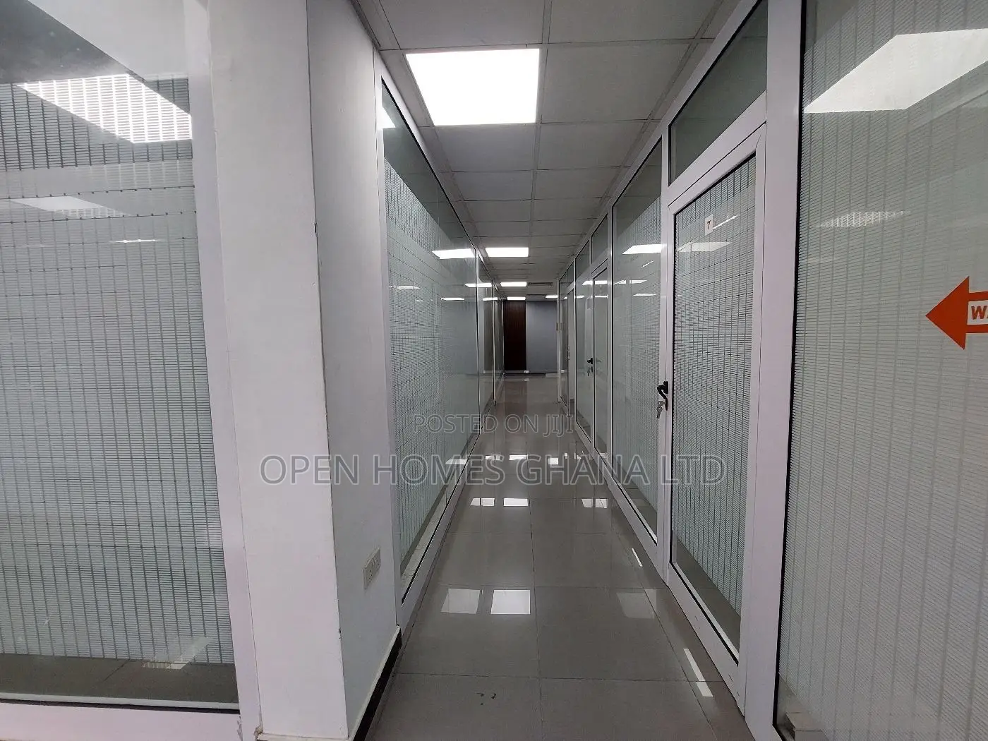 190 SQM Office Space for Rent in Cantonments