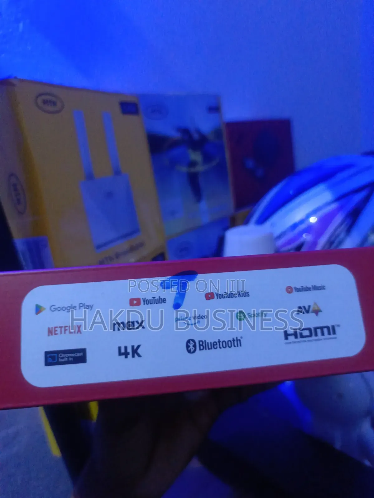 Android TV Box + Universal Router