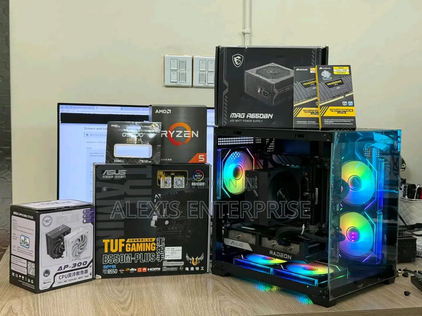 New Desktop Computer Asus VivoPC X 32GB AMD Ryzen 5 SSD 1T
