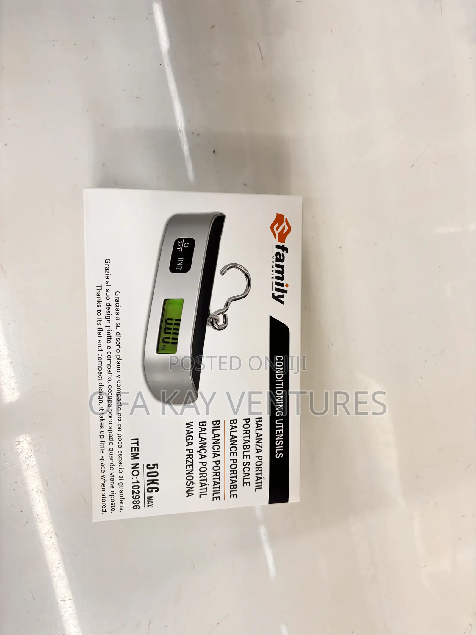 50kg Hand Digital Bag and More Measuring Scale