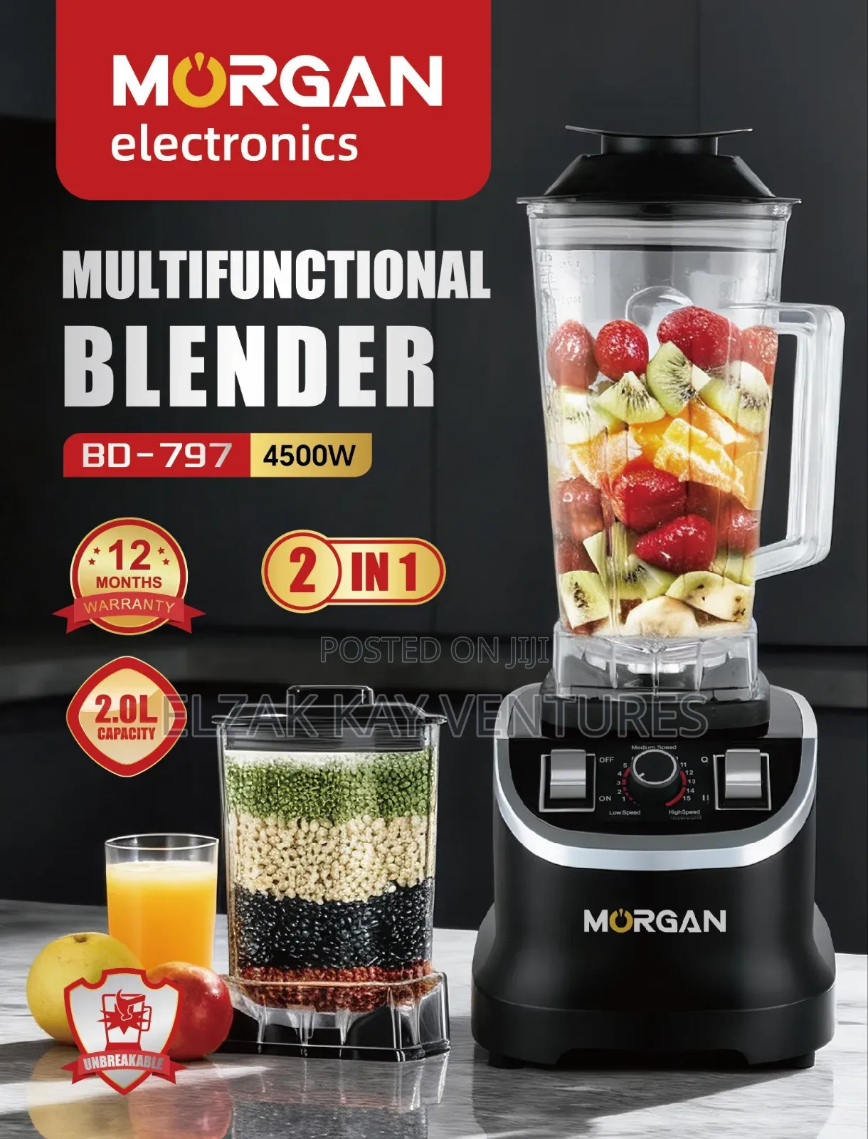 Super Strong Morgan Blender