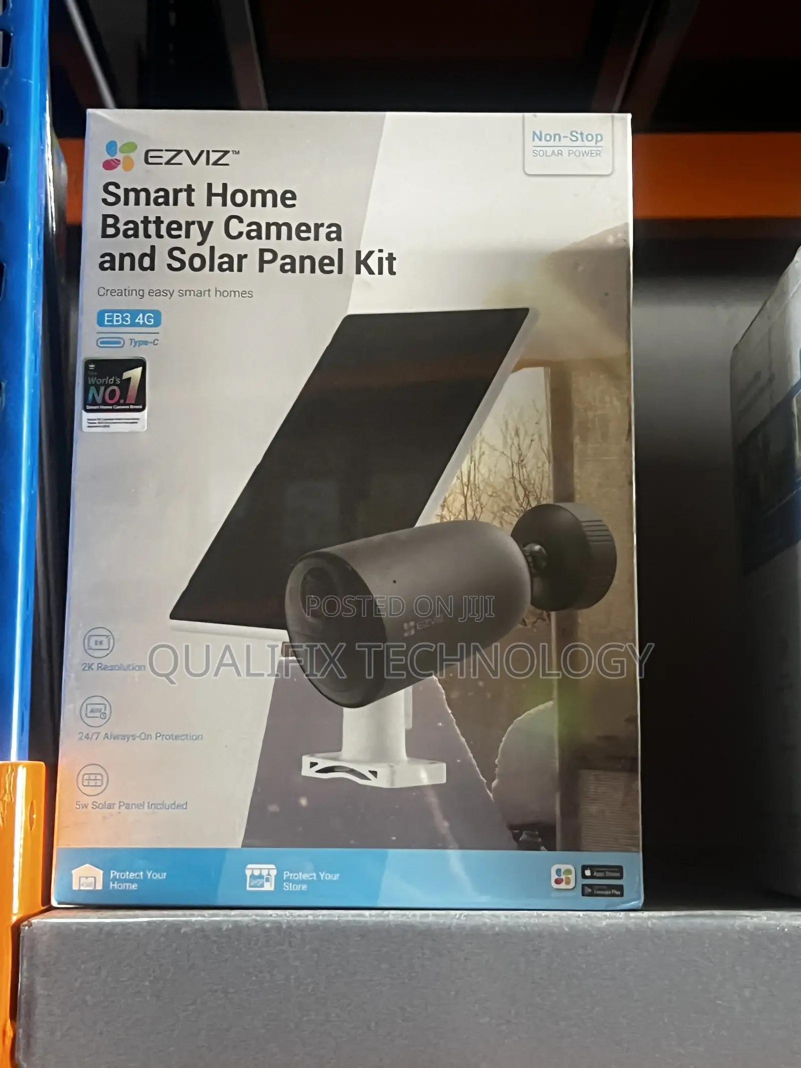 Smart Home Solar Camera