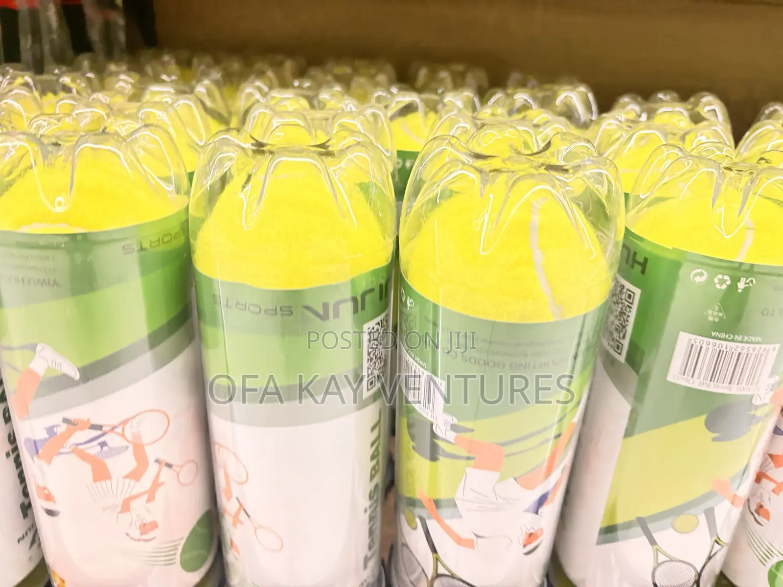 Tennis Balls With Container Pack