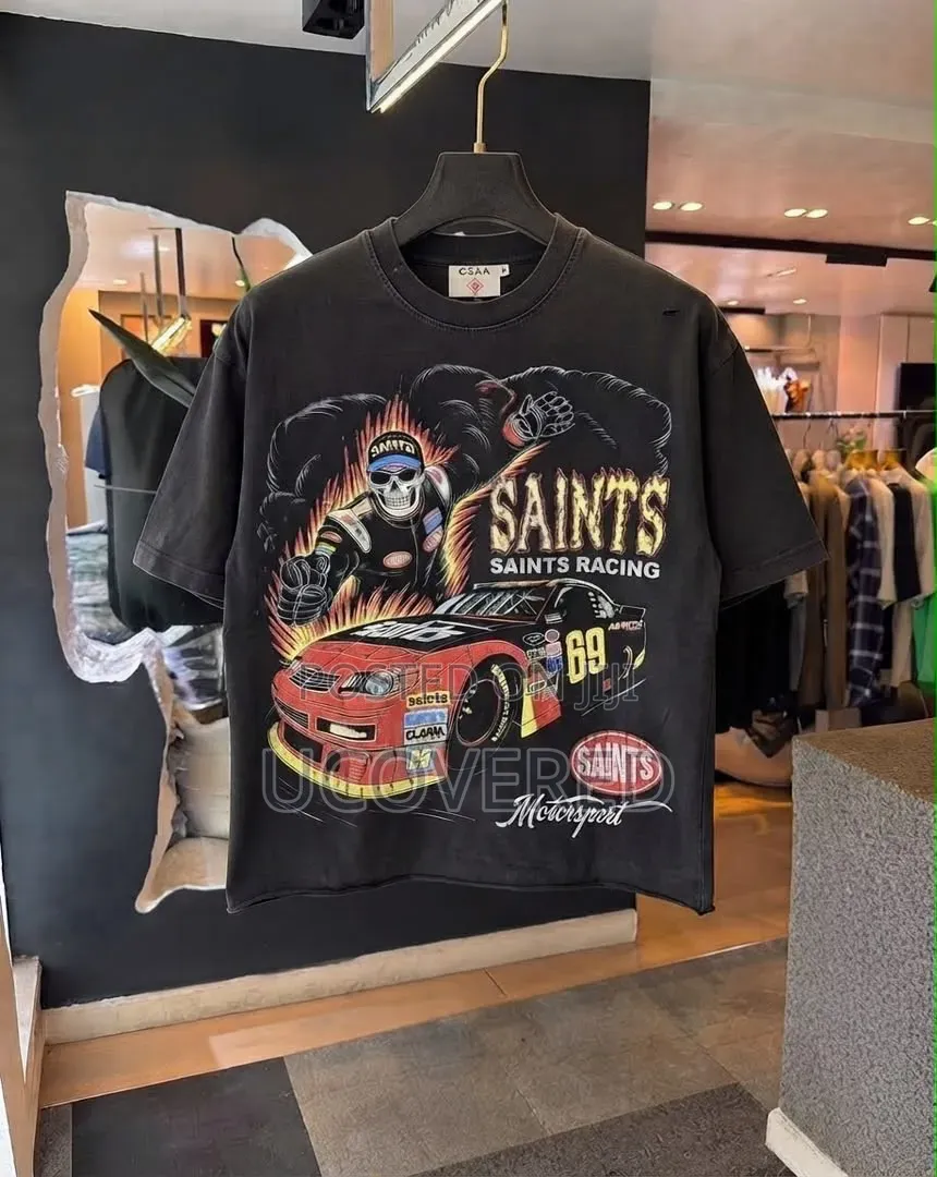 Vintage Graphic Short-Sleeve Oversized Hip-Hop T-Shirts
