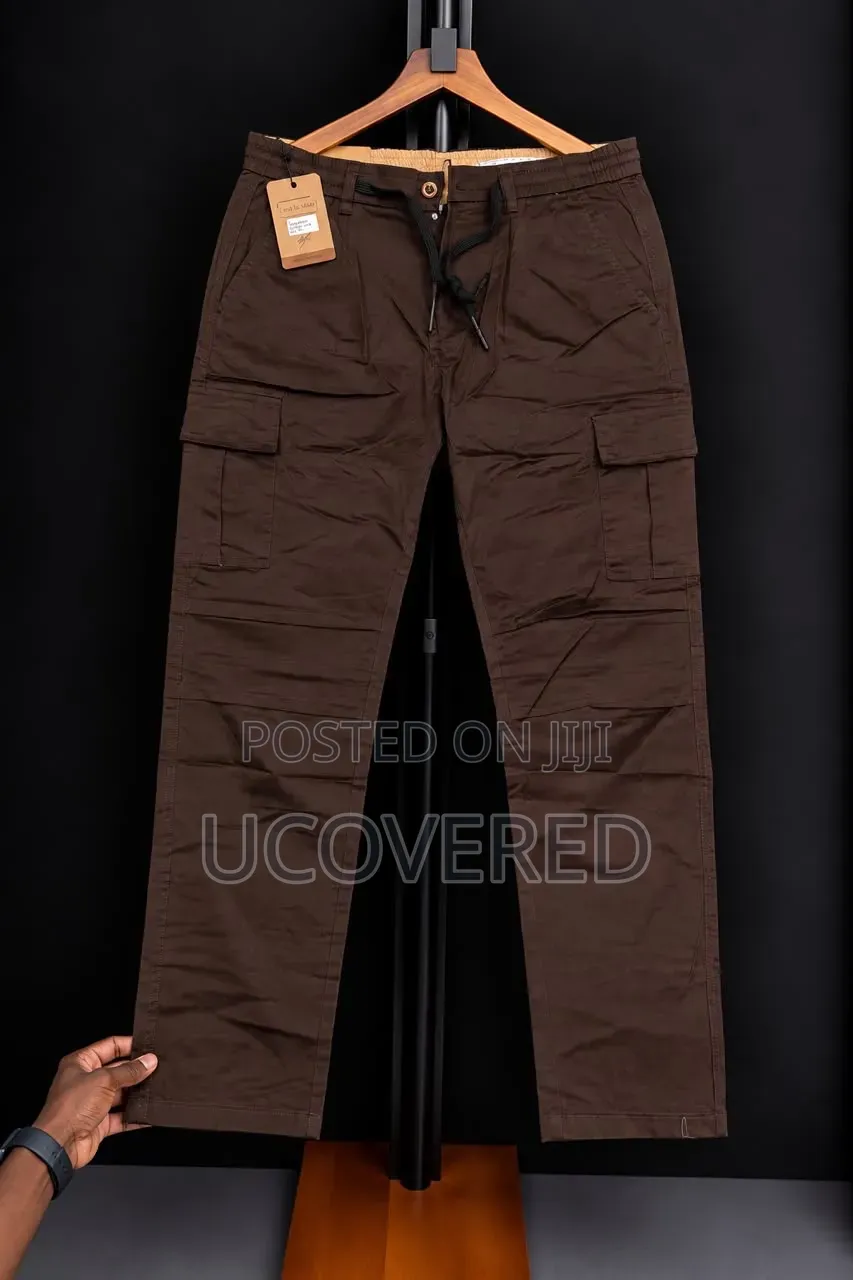 Collage of Multi-Pocket Cargo Pants