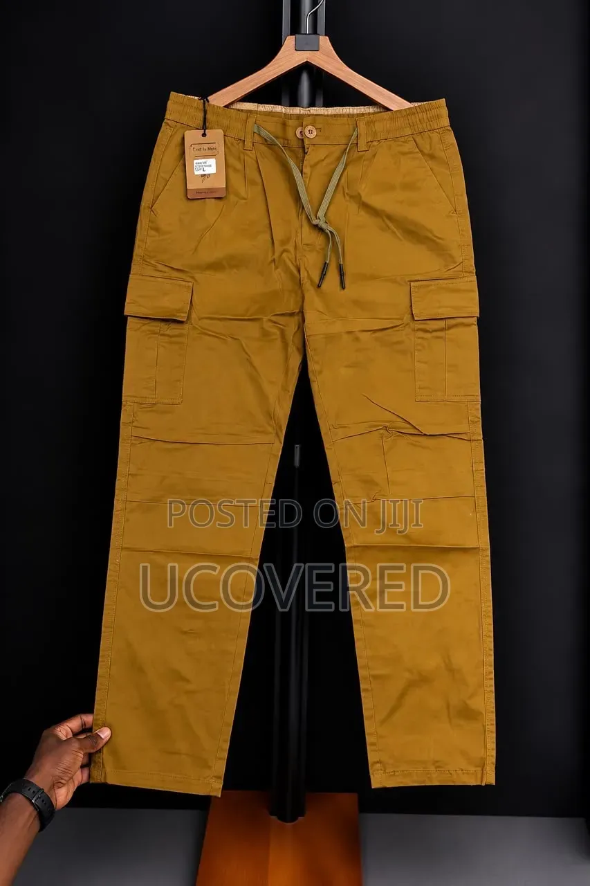 Collage of Multi-Pocket Cargo Pants