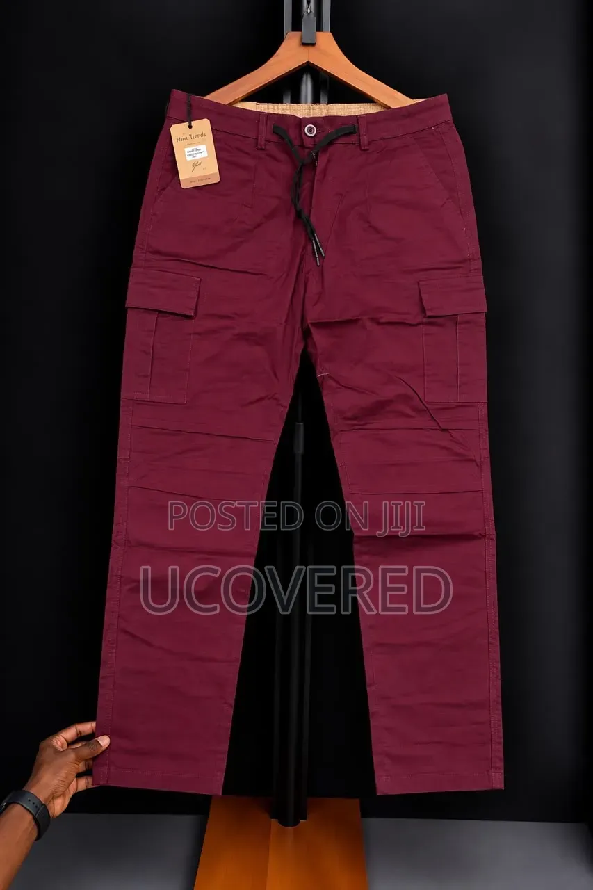Collage of Multi-Pocket Cargo Pants