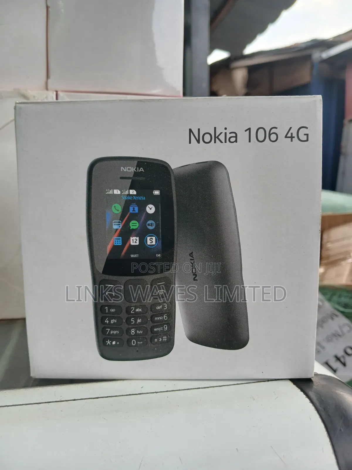 New Nokia 106 Black
