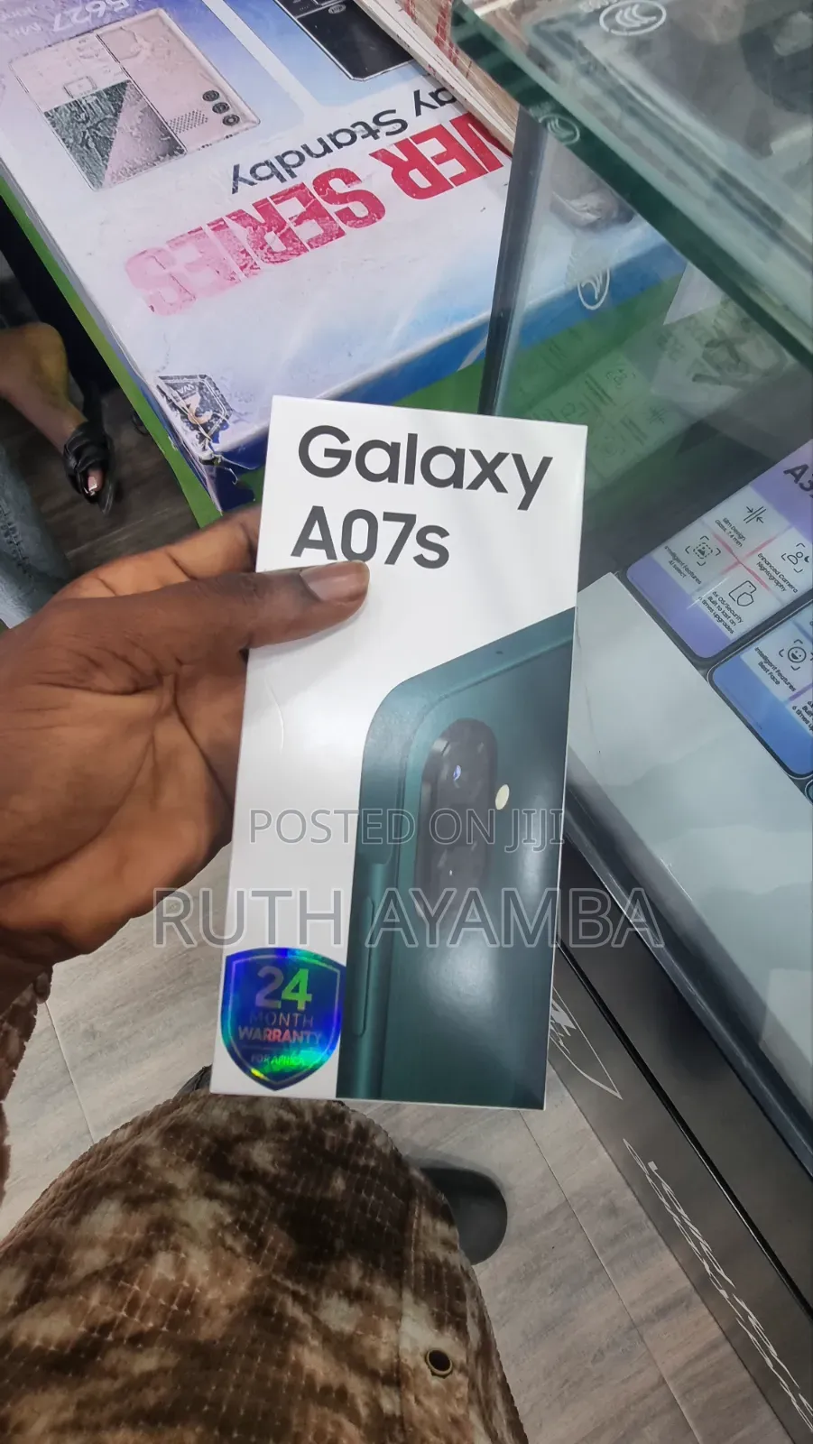 New Samsung Galaxy A07s 64 GB Green