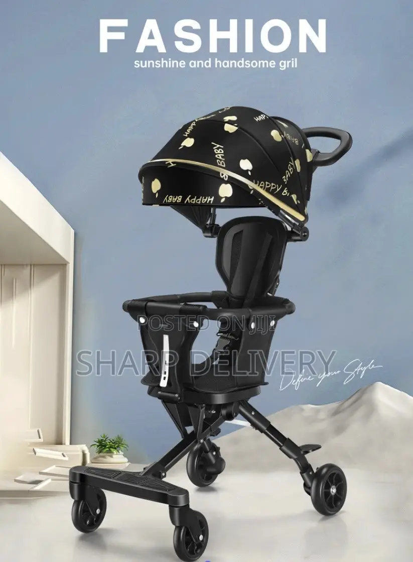 Lightweight Single-Seat Baby Stroller