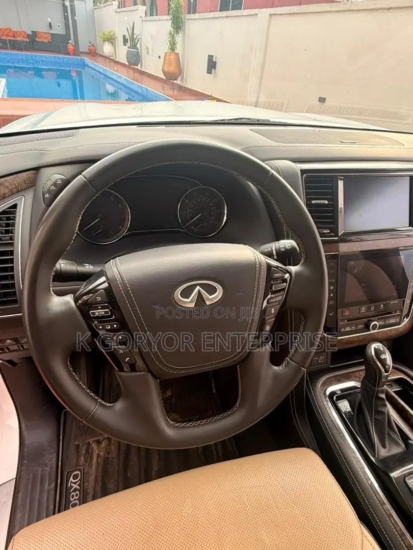 Infiniti QX80 2022 White