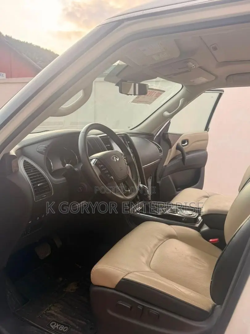 Infiniti QX80 2022 White