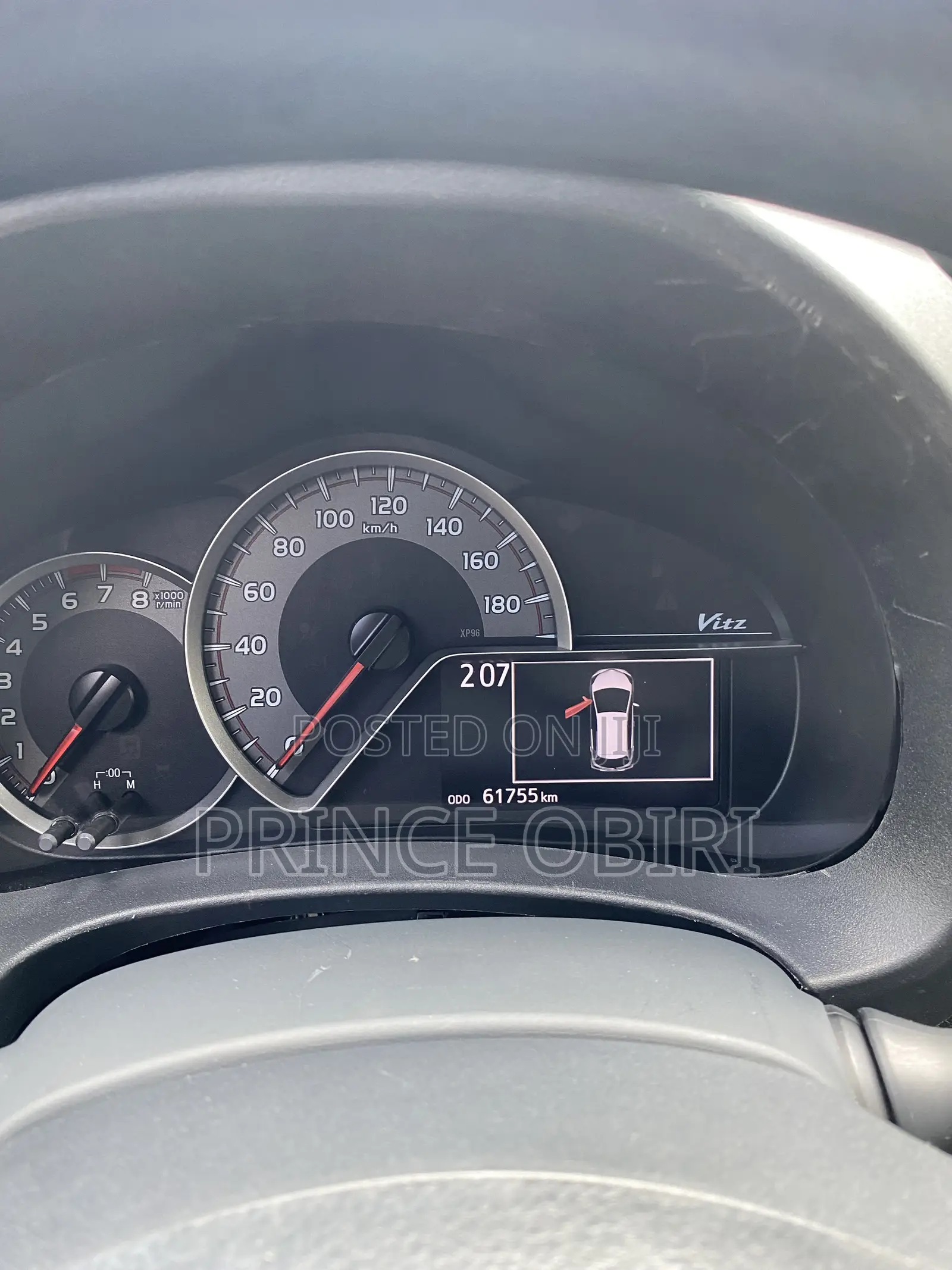Toyota Vitz 1.3 AWD 3dr 2016 Burgundy
