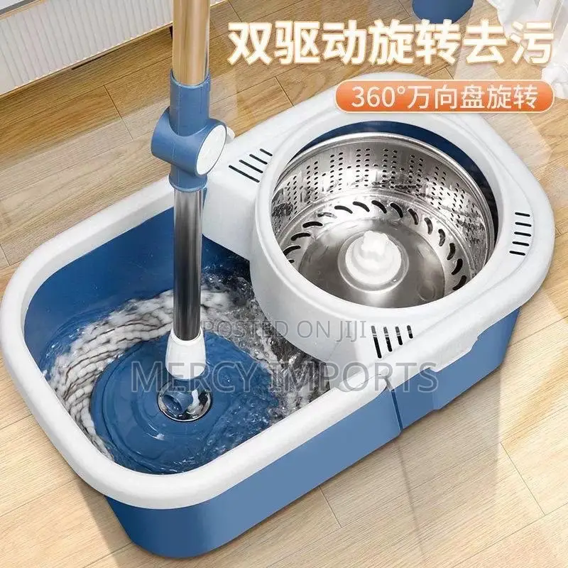 Mop and Bucket 360 Rotation