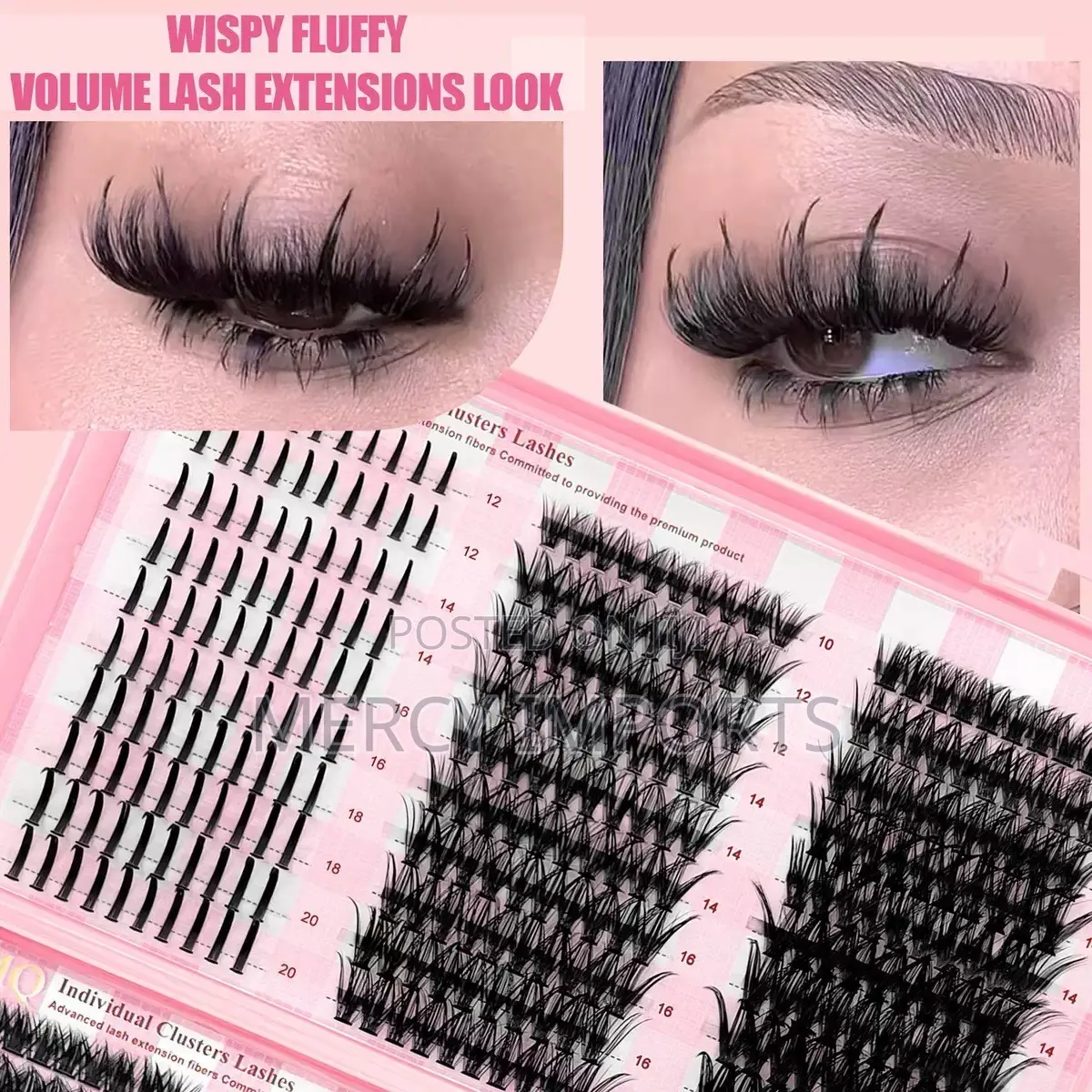 Clusters Lashes Set