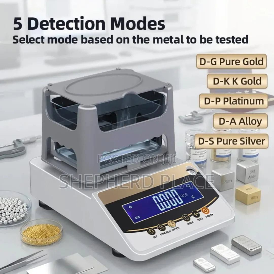 Digital Electronic Gold Density and Purity Tester and Printer