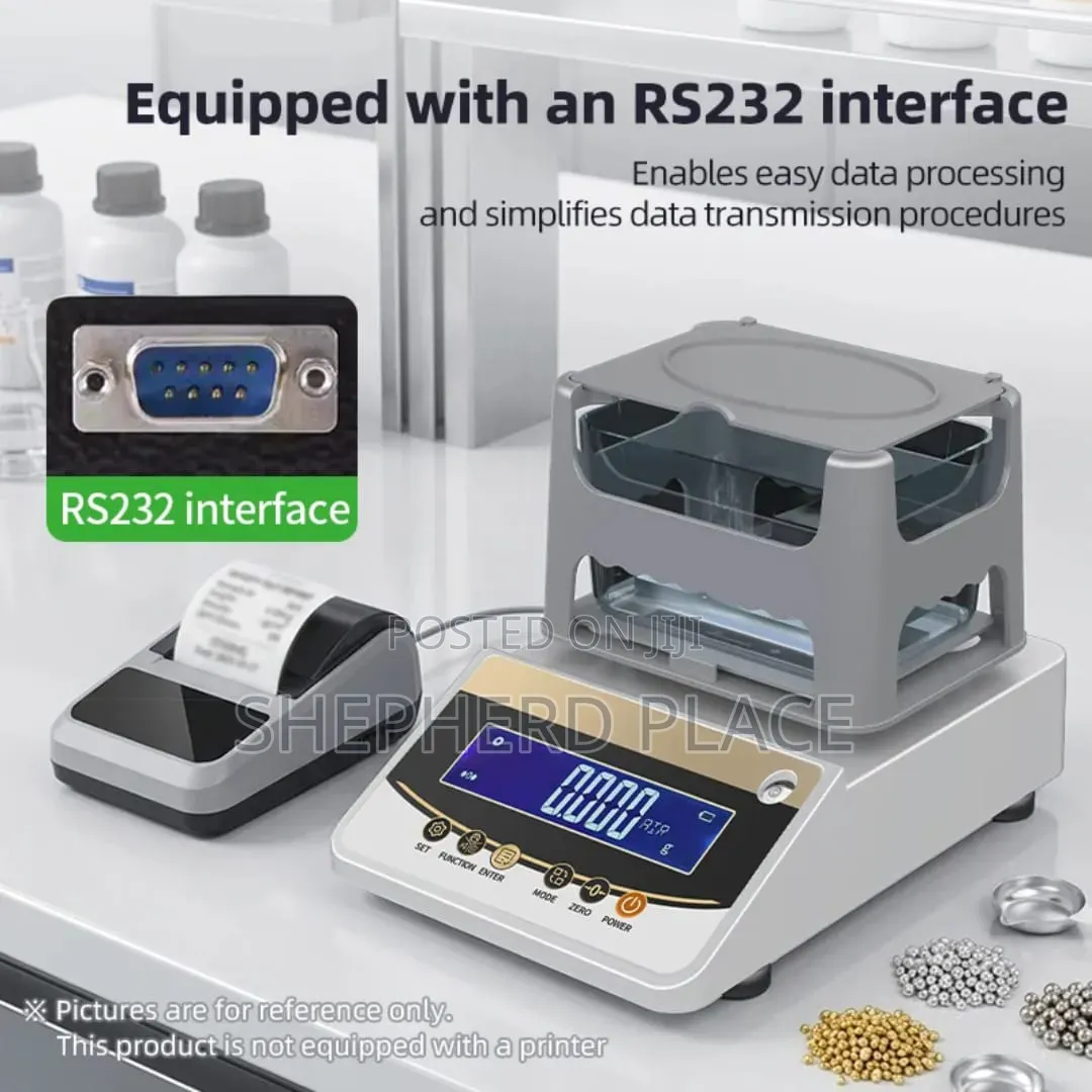 Digital Electronic Gold Density and Purity Tester and Printer