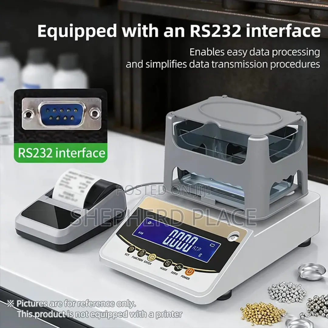 Digital Electronic Gold Density and Purity Tester and Printer