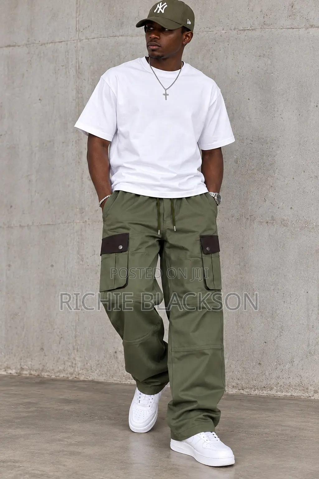 Army Green Side Pocket