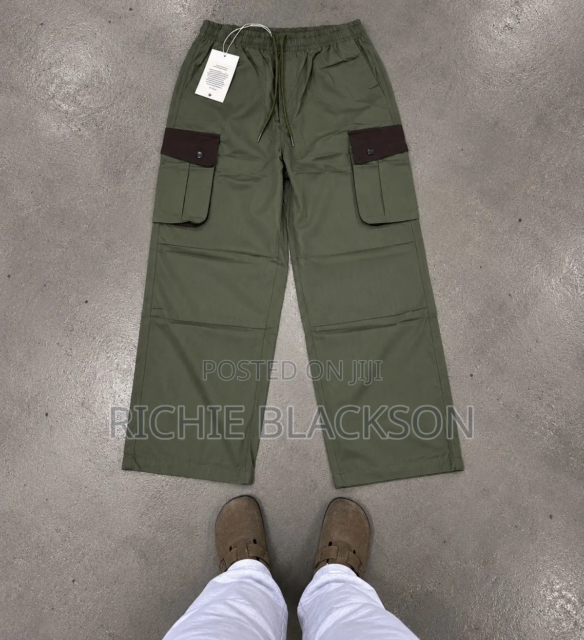 Army Green Side Pocket