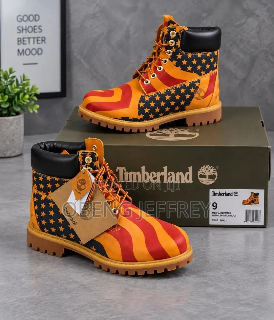 Original Timbeland Waterproof Boot in USA Print