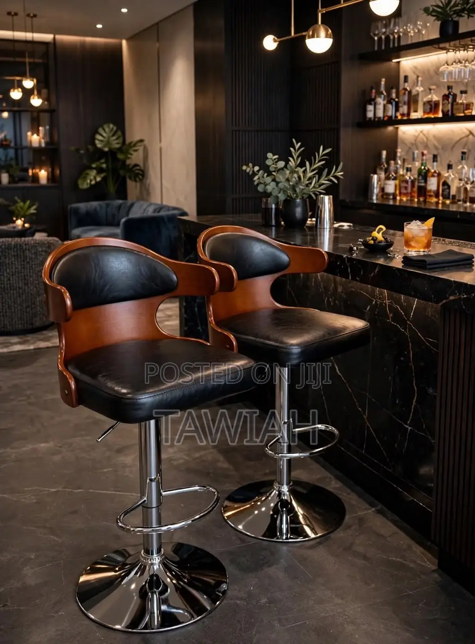 Brown Counter Chair