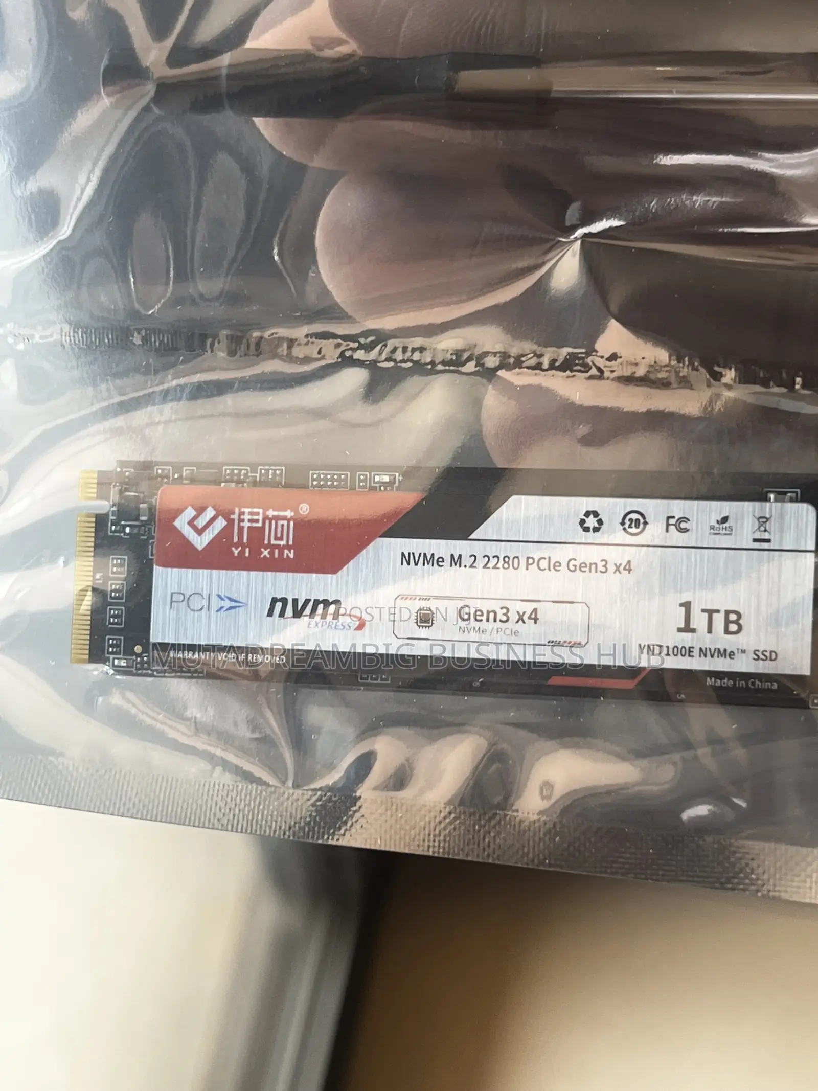 1tb M.2 Nvme SSD Gen 3