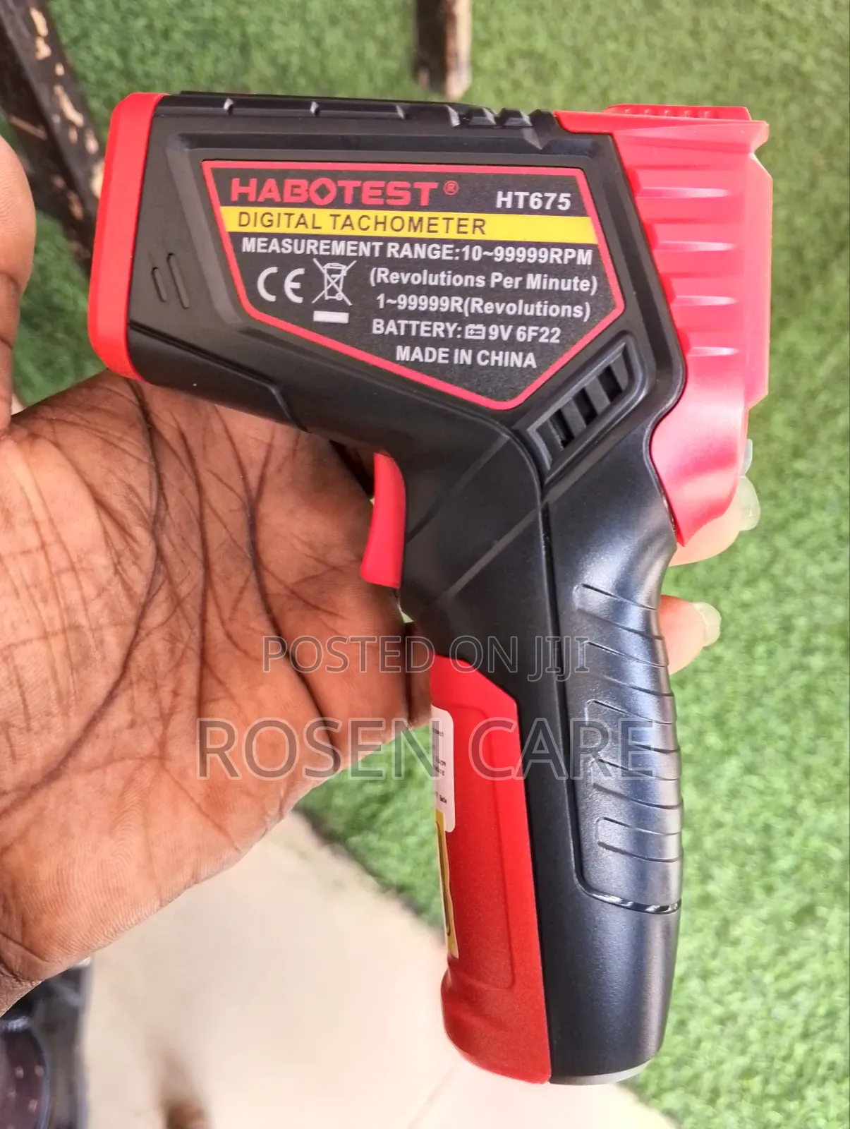 Habotest Ht675 Quality Digital Laser Tachometer Speedometer