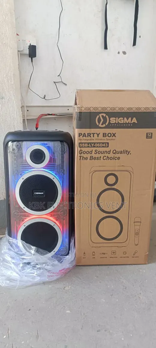 Sigma All in One Party Speaker