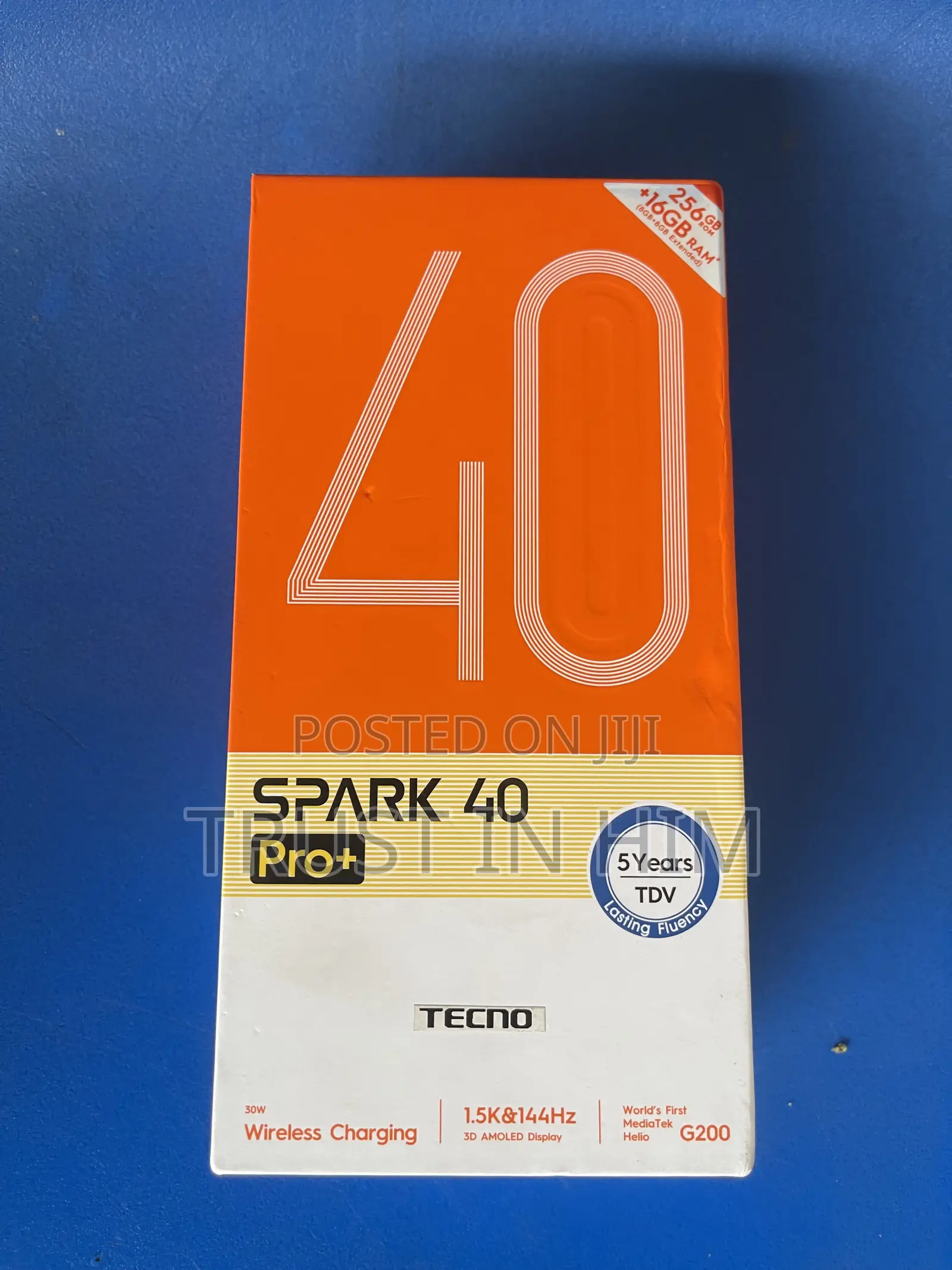 New Tecno Spark 40 Pro+ 256 GB Black