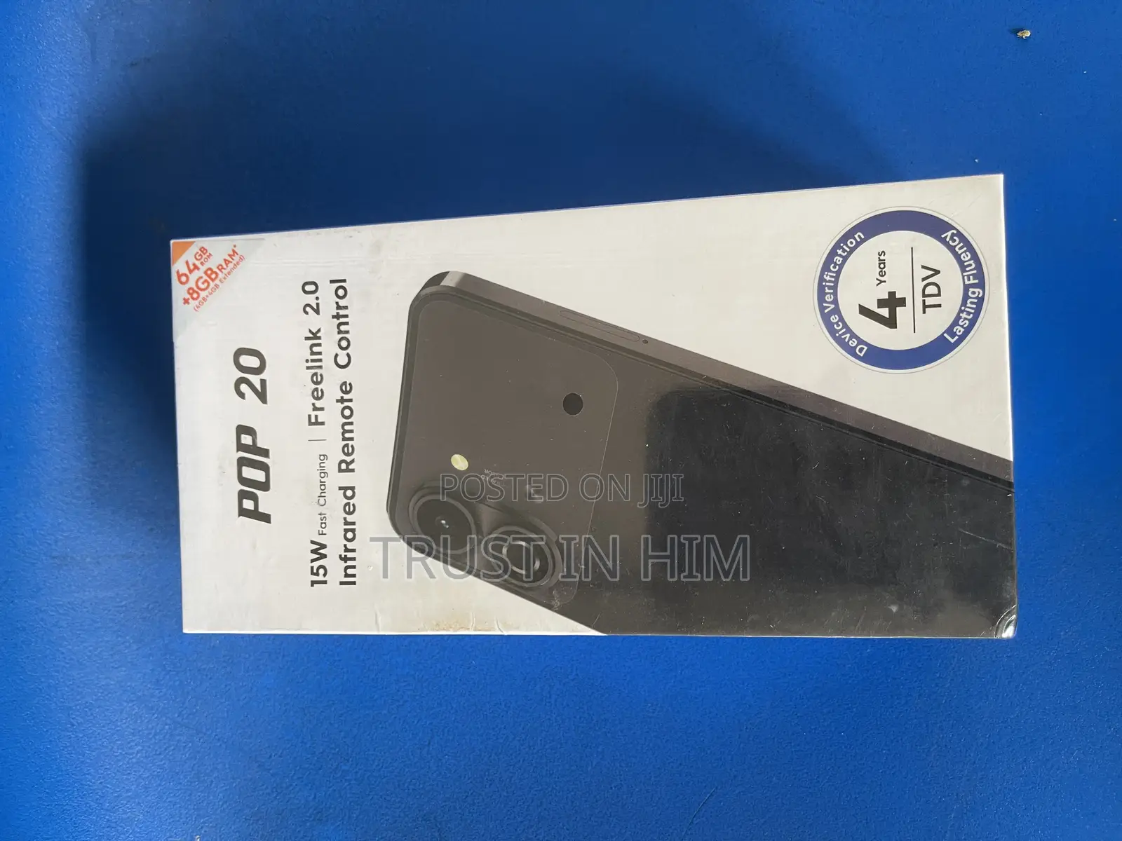 New Tecno Pop 20 128 GB Black