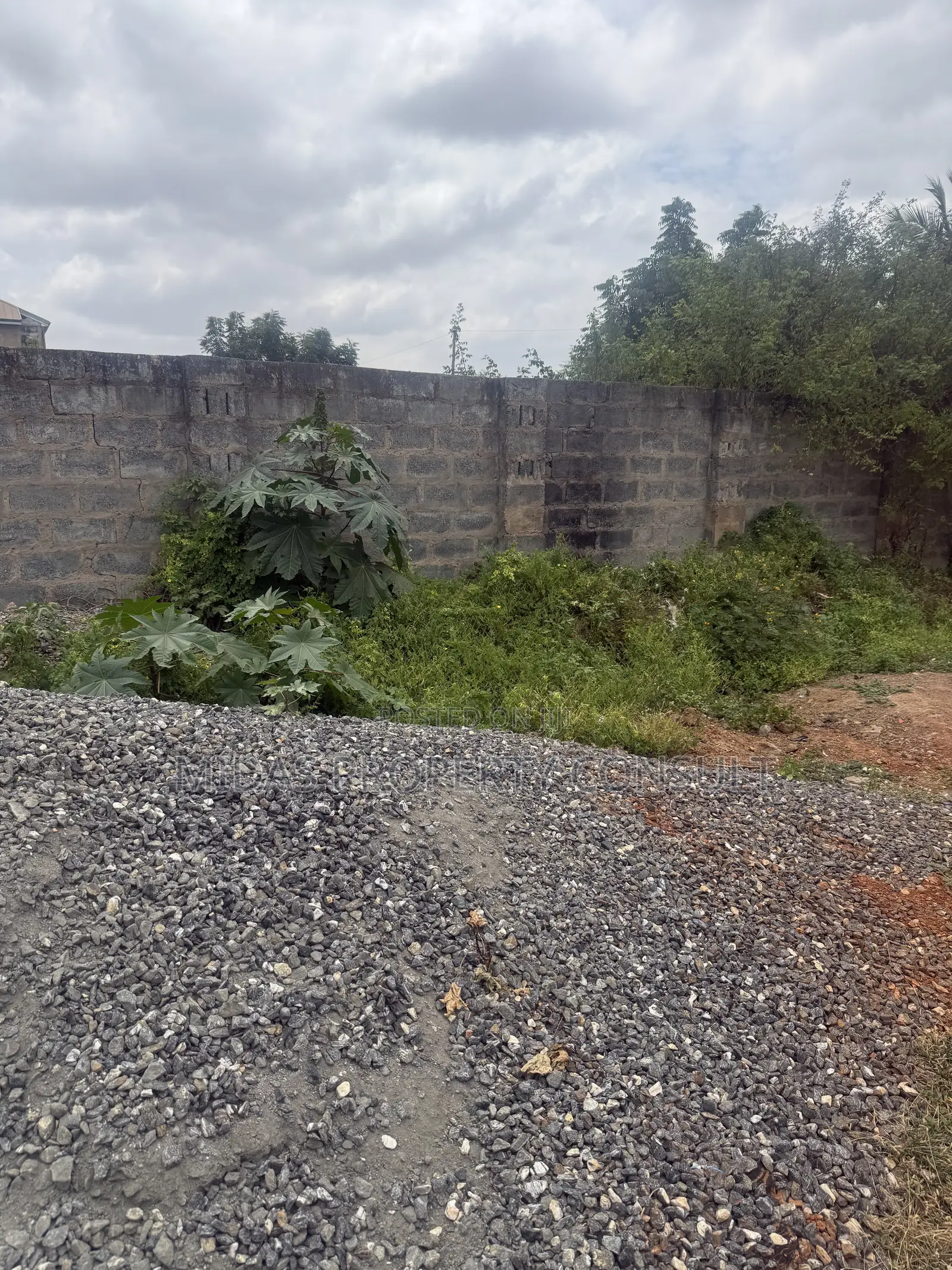 140x70ft Land for Sale at Afienya