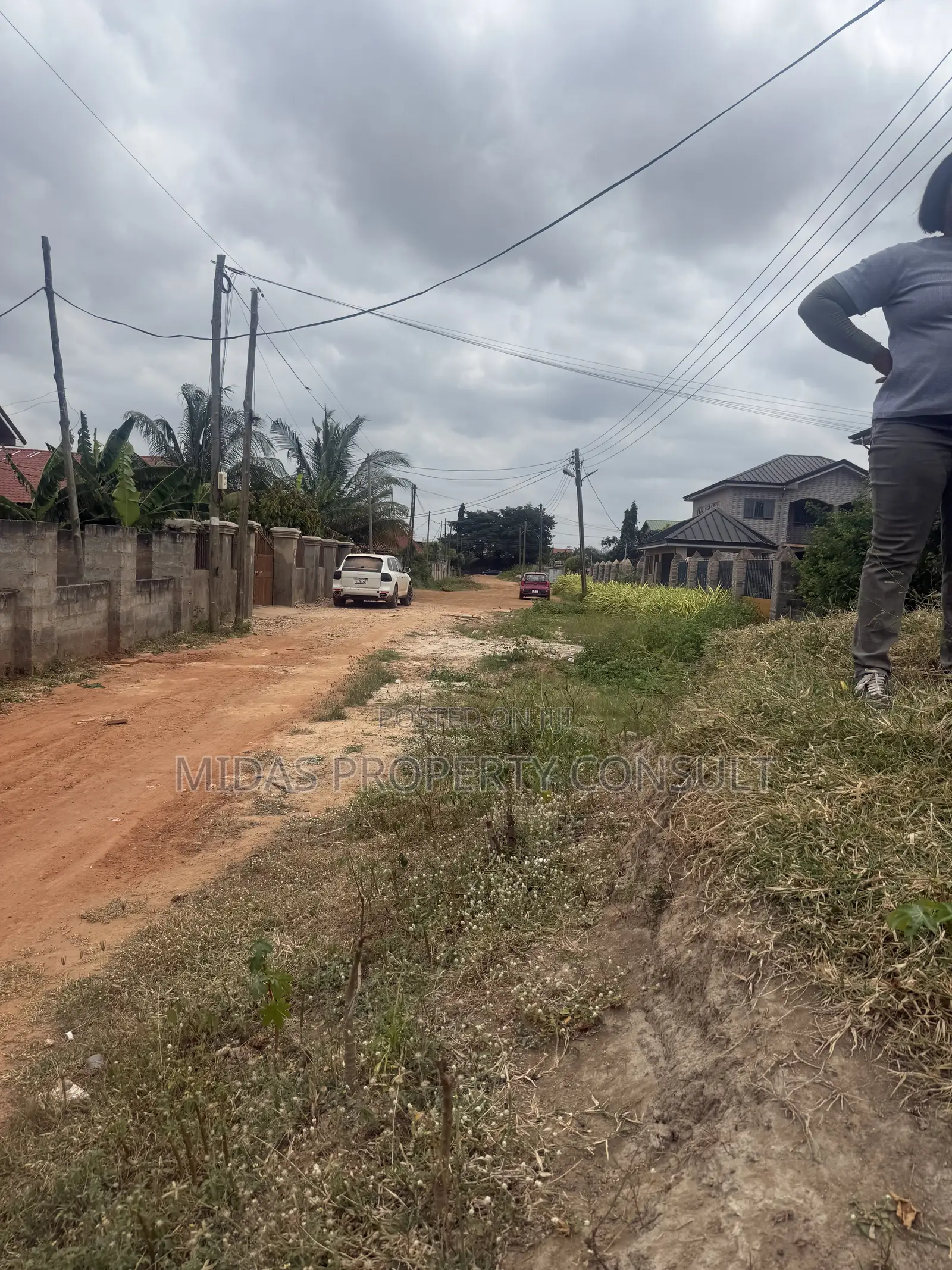 140x70ft Land for Sale at Afienya